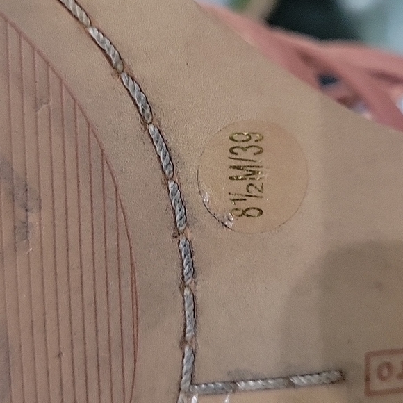 Vince Camuto Gladiator sandals sz 8.5 goddess wedges - Picture 5 of 7